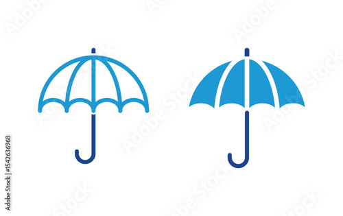 umbrella icon, umbrella sign vector	