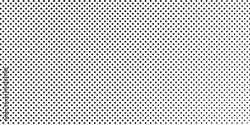 Abstract halftone gradient texture. Vanishing polka dot background. Repeating dots gradation art simple design abstract
