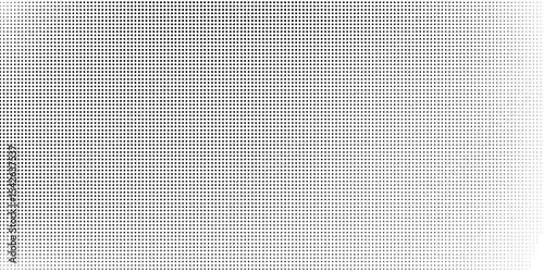 Abstract halftone gradient texture. Vanishing polka dot background. Repeating dots gradation art simple