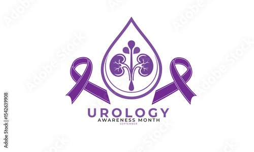 Urology Awareness Month. Urology concept Design Background.