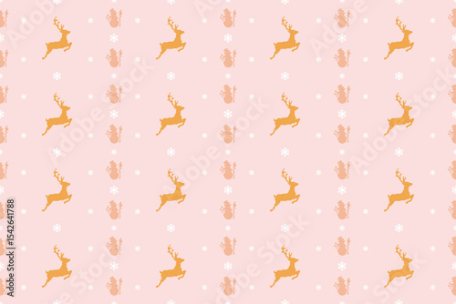 Seamless Christmas Pixel Vector Pattern. Bright and Colorful Festive Design for Fabric, Wrapping Paper, Packaging, and Crafts.