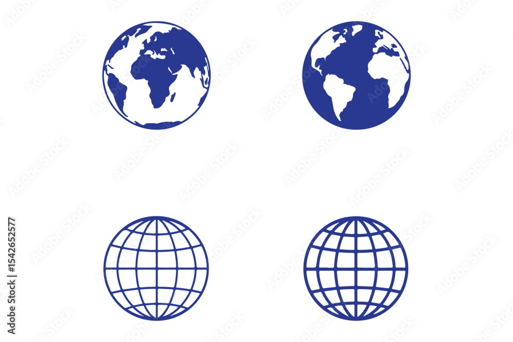 Minimal planet earth icons. Editable stroke. Vector graphic illustration. For website design, logo, app, template, ui, etc. Minimal planet earth icons. Editable stroke. Vector graphic illustration. For website design, logo, app, template, ui, etc.