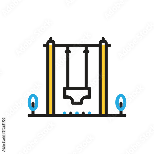 Multi color icon for swing