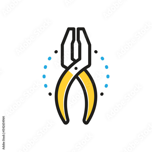 Multi color icon for tool