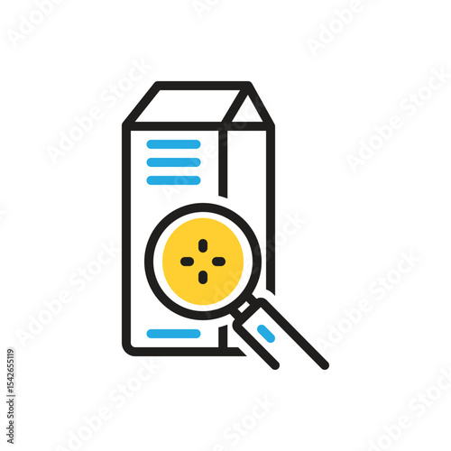 Multi color icon for closely