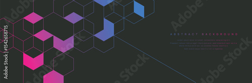 Graphic design element and abstract geometric background.	