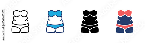 Fat icon sheet multiple style collection