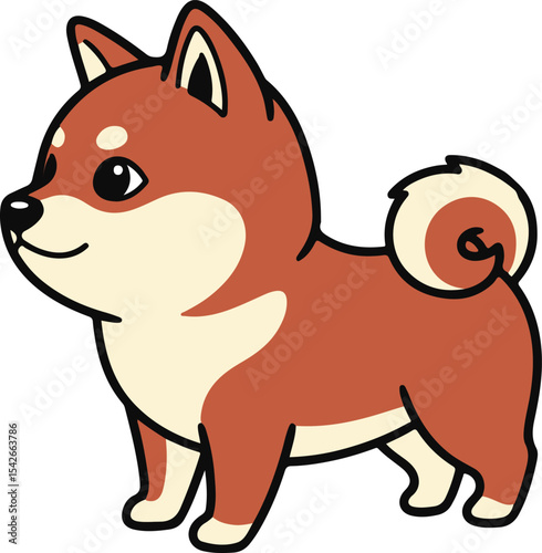 Shiba Inu dog 