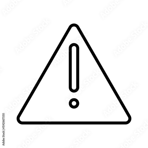 Error flat icon vector set, linear outline icon, minimal vector illustration for interface design