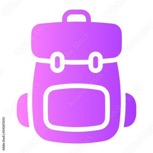 bagpack gradient icon