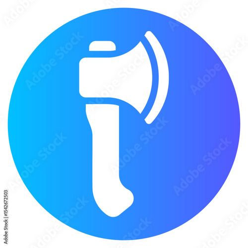axe gradient icon