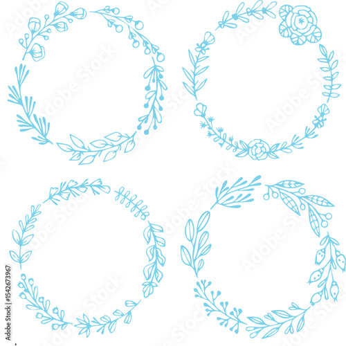 Beautiful flower art and mandala vector design