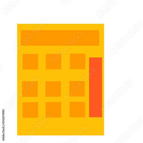 school tools icon illustration 