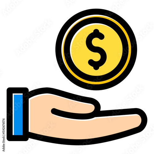 investment vector icon