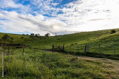 Landscapes, the gate, in Imbé, Campos dos Goytacazes, RJ