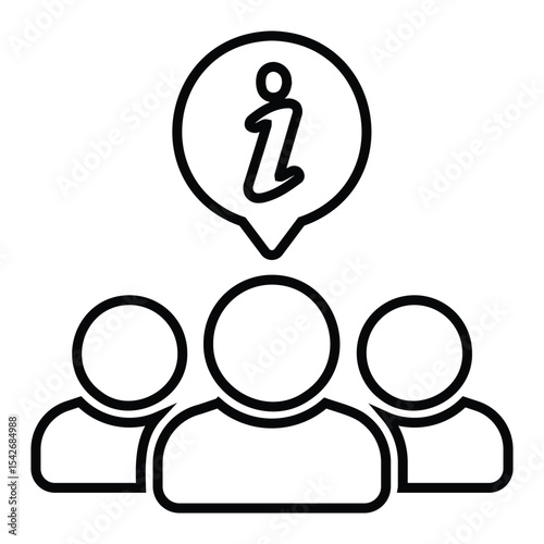 about us line icon design. about us thin black outline symbol vector illustration. editable stroke icon on transparent background.
