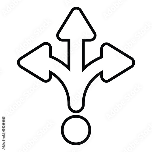 alternative line icon design. alternative thin black outline symbol vector illustration. editable stroke icon on transparent background.
