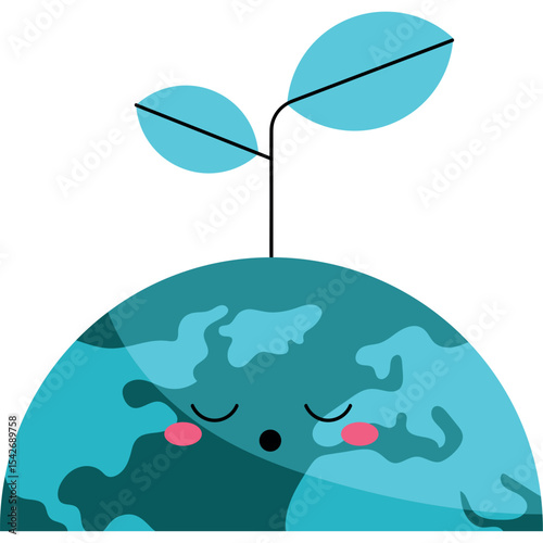 Earth Day with Growing Hope Illustration