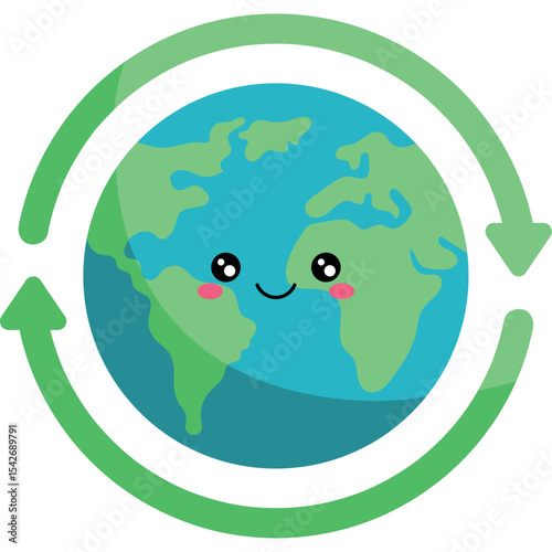 Save the Planet Earth Illustration Design
