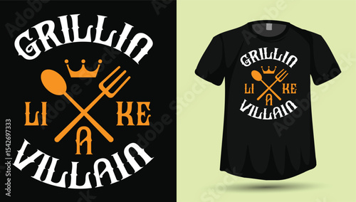 BBQ tshirt design graphic & vector
