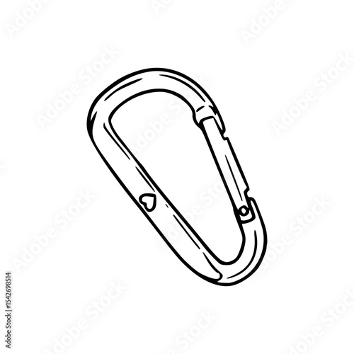 outdoor gear carabiner design element