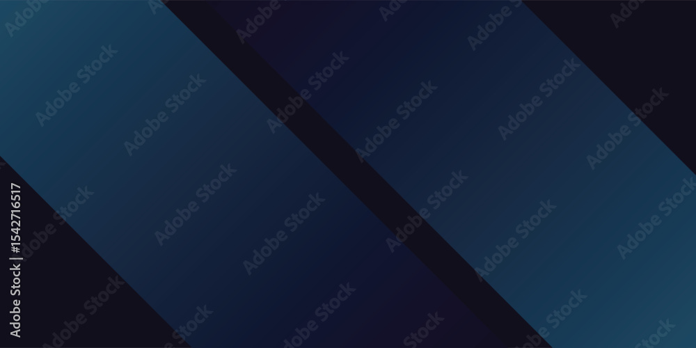 Obraz premium Minimalist deep blue premium abstract background with luxury geometric dark shapes. Exclusive wallpaper design for poster, brochure, presentation, website etc. - Vector EPS