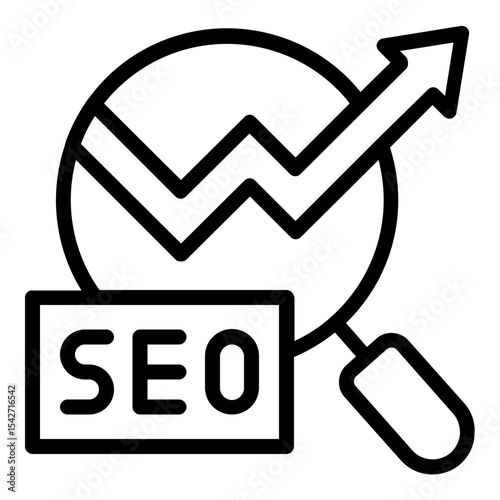 seo icon line