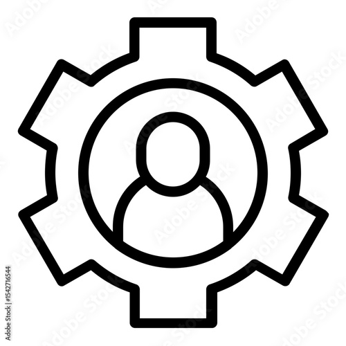setting icon line