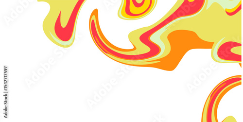 Festival, event, celebration, music themed background with futuristic elements and wavy shapes and with negative space for text