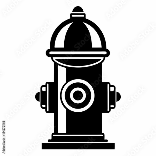 traffic light silhouette vector black on white background