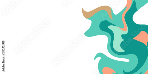 Festival, event, celebration, music themed background with futuristic elements and wavy shapes and with negative space for text