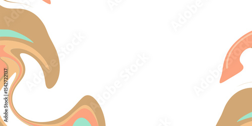 Festival, event, celebration, music themed background with futuristic elements and wavy shapes and with negative space for text
