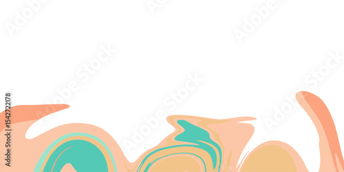 Festival, event, celebration, music themed background with futuristic elements and wavy shapes and with negative space for text