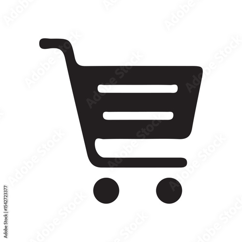 shopping cart icon vector illustration