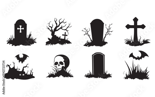 set of halloween icons