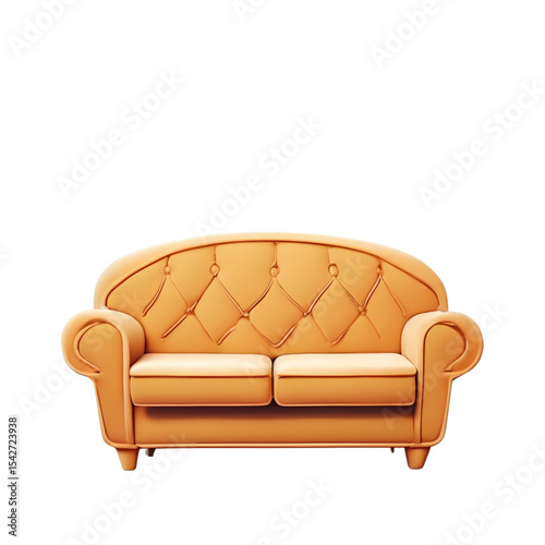 sofa isolated on white