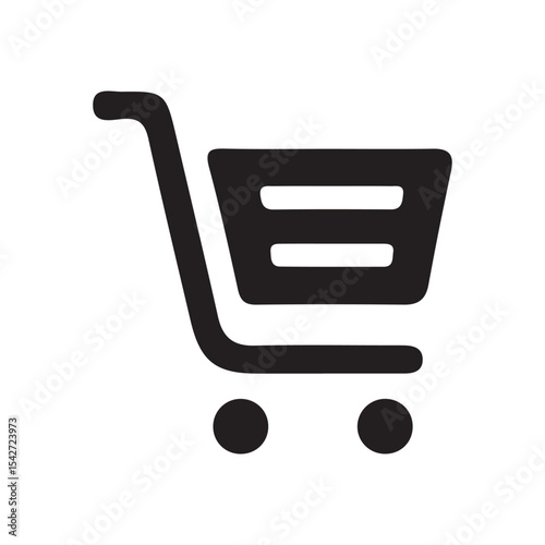 shopping cart icon vector illustration
