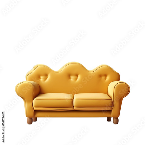 brown leather sofa