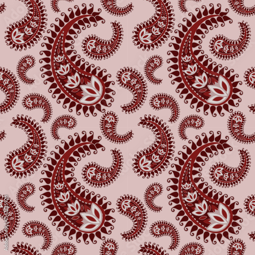 elegant paisley pattern for wallpaper background and textile beautiful paisley originated in persia and paisley is popular in Iran india scotland this paisley design is good for dress shawl scarf rida