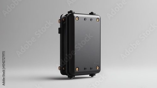 A compact booster with a unique folding antenna mechanism