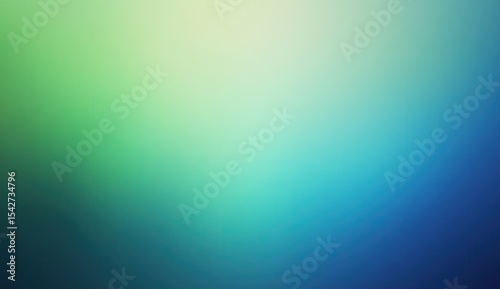Abstract blend of soft, pastel greens and blues