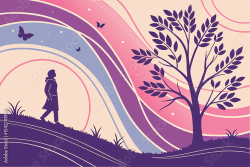 Exploring Serenity in Nature Walks and Landscapes