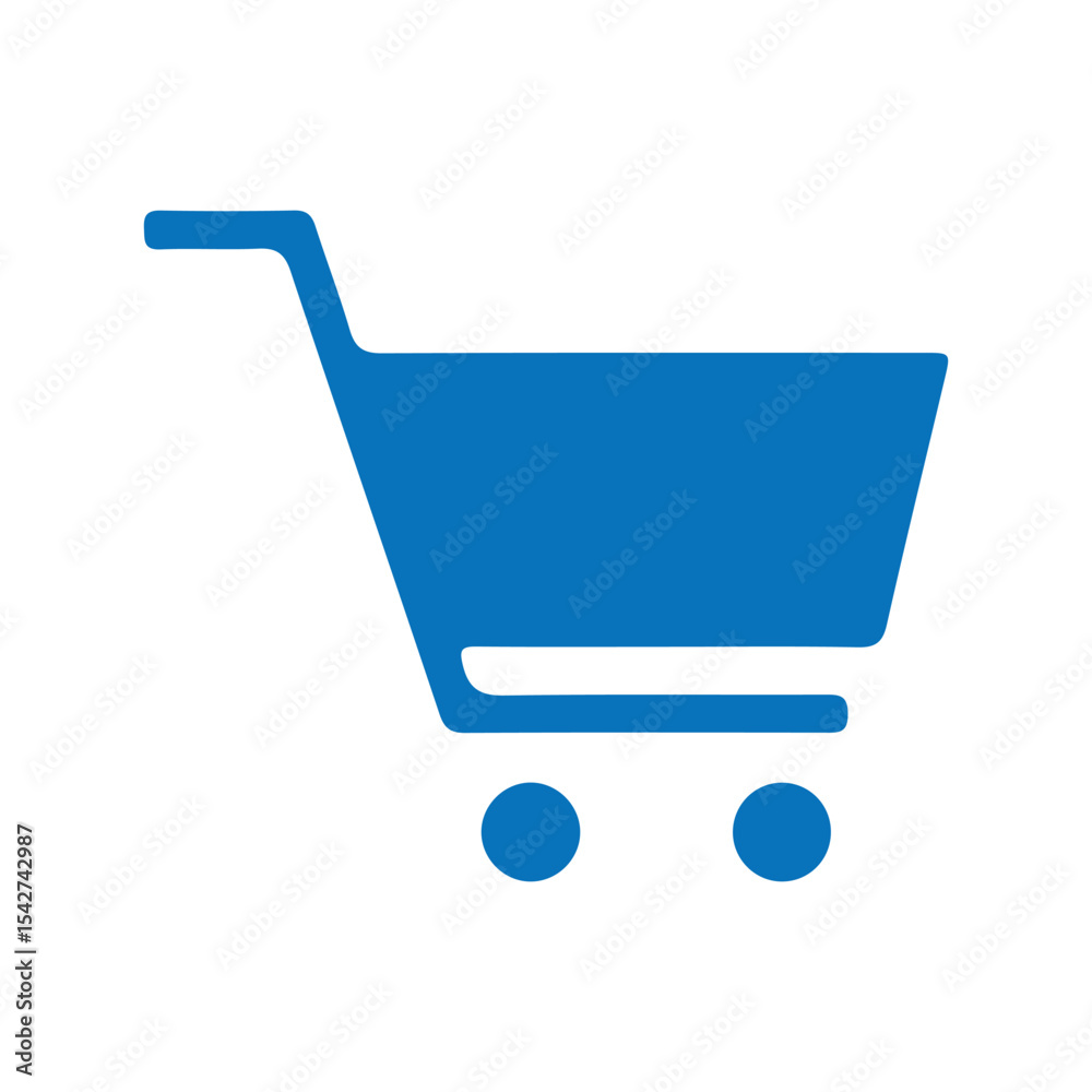 Web and Mobile Shopping Cart Icon – Vector Illustration Web and Mobile Shopping Cart Icon – Vector Illustration