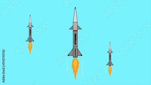 Wallpaper Mural Missile vertical Launch Animation with Afterburner Trail – Conflict and Strike Visual

 Torontodigital.ca