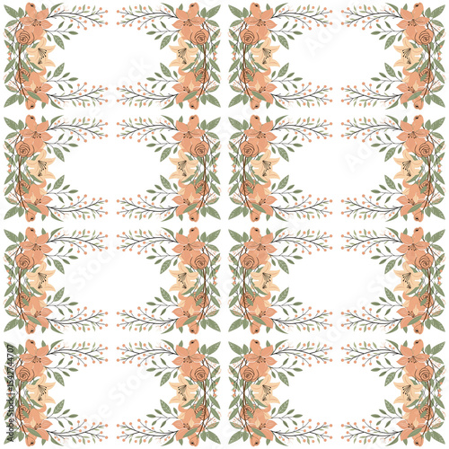 vector illustration background of seamless pattern