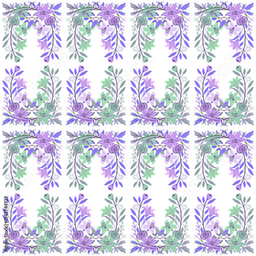 vector illustration background of seamless pattern