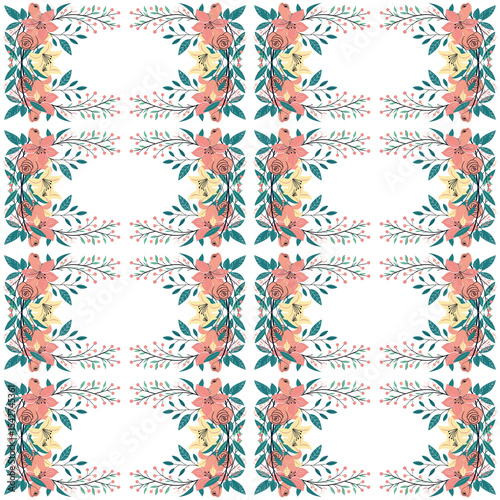 vector illustration background of seamless pattern