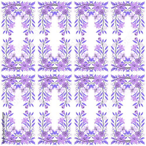 vector illustration background of seamless pattern
