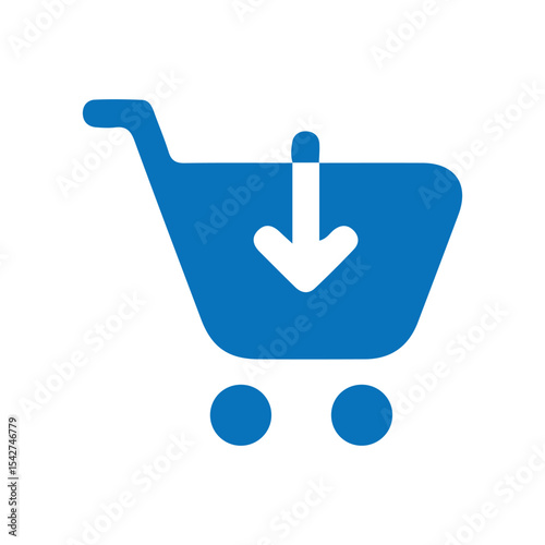 vector shopping cart icon