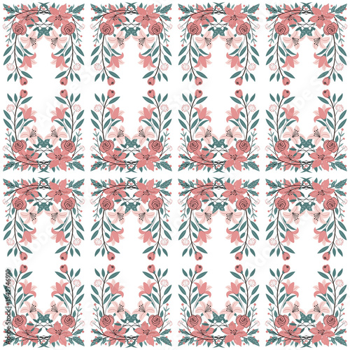 vector illustration background of seamless pattern